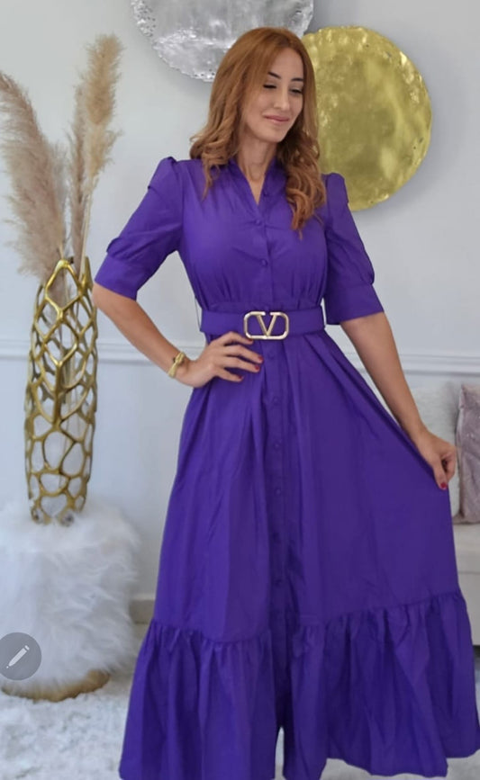Belted dress