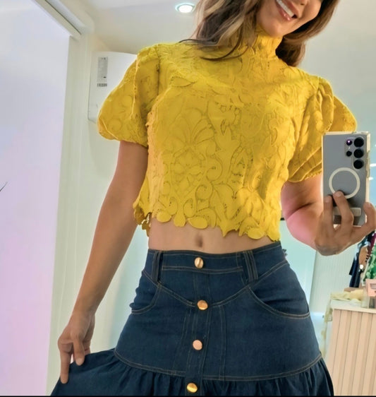 Blusa Encaje Soleil
