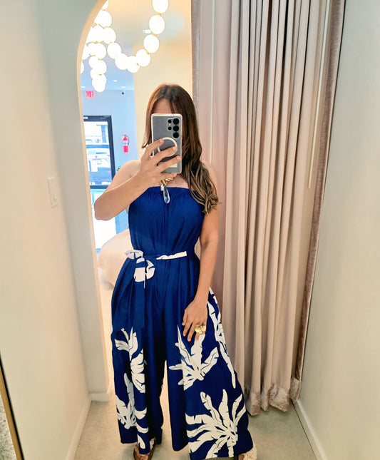 Jumpsuit “Blue Tropic