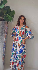 Butterfly Bliss Maxi Dress