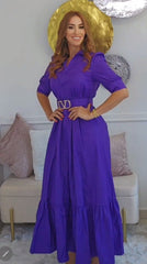 Belted dress