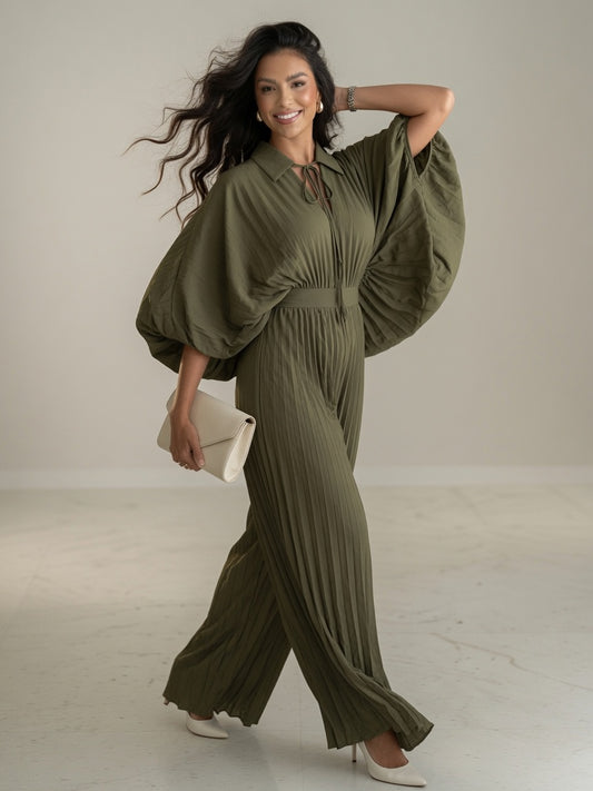 Willow Pleated Jumpsuit