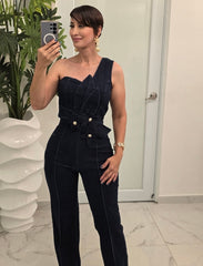 Midnight Denim Jumpsuit