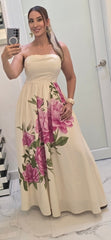 Rosé Garden Dress