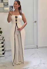 Costas Ivory Muse Jumpsuit