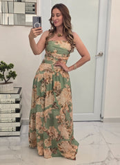 Vestido Jardín de Oliva