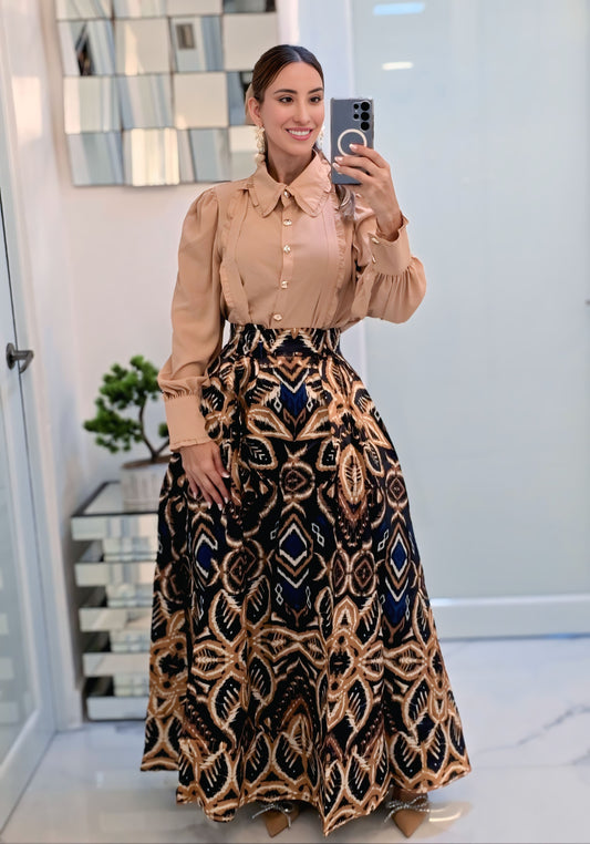 Falda Majestic Tribal Luxe