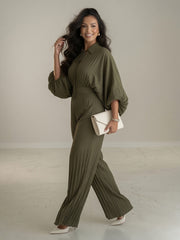 Willow Pleated Jumpsuit