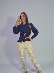 Pantalón Milano Dorado