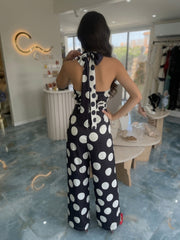 Polka Black & White Jumpsuit