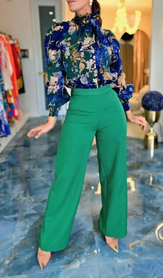 Emeraude Elegance Pants