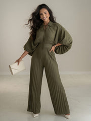 Willow Pleated Jumpsuit