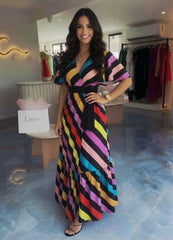 Diagonal Vibes Dress