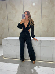Black Stellar Jumpsuit