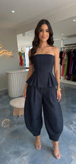 SOLD OUT Set Denim Barrel Chic