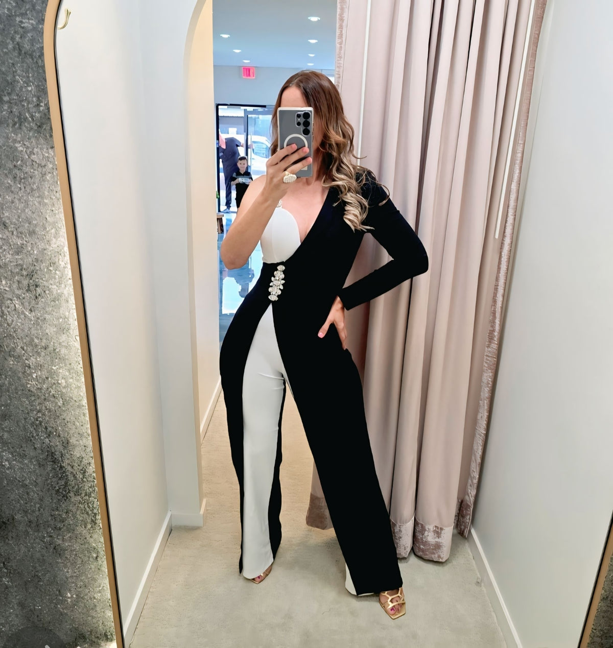 Jumpsuit “Midnight Contrast”