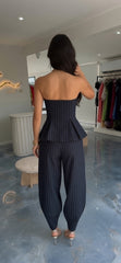 SOLD OUT Set Denim Barrel Chic