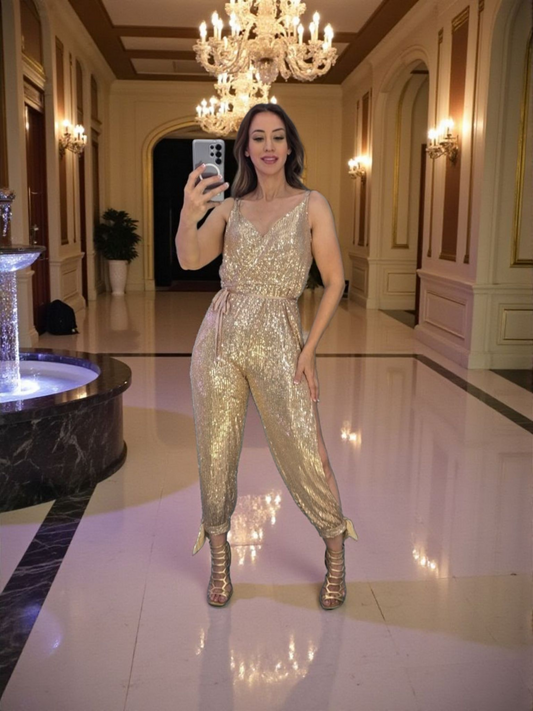 Golden Royale Jumpsuit