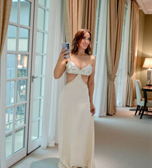 Rainstone Crystal Glow Dress