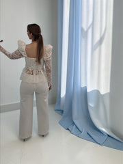 Ivory Luxe Statement Set