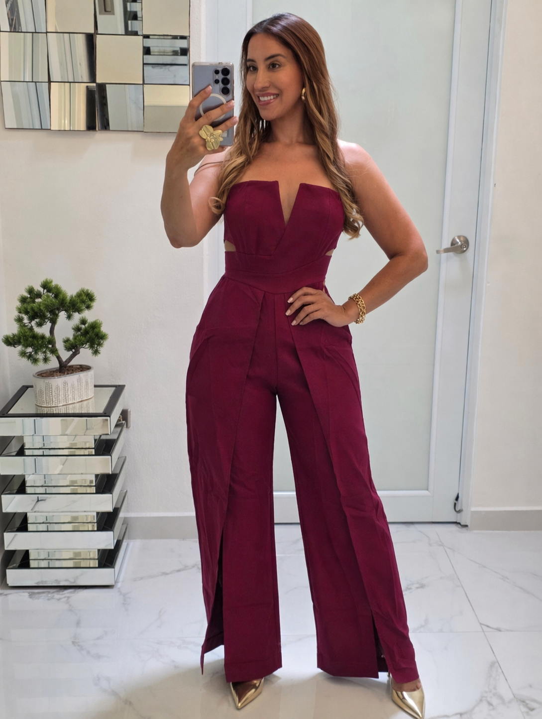 Bordeaux Glam Sculpt