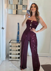 “Imperial Wine Majesty Jumpsuit