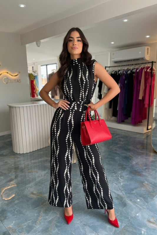 Polka Dots Jumpsuit