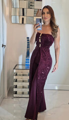 “Imperial Wine Majesty Jumpsuit