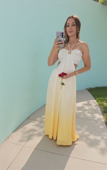 Aurora Sunset Maxi Dress