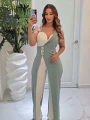 Jumpsuit Elegancia Celeste