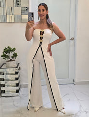 Costas Ivory Muse Jumpsuit